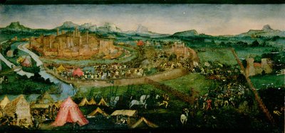 The Battle of Pavia by Joerg the Elder Breu