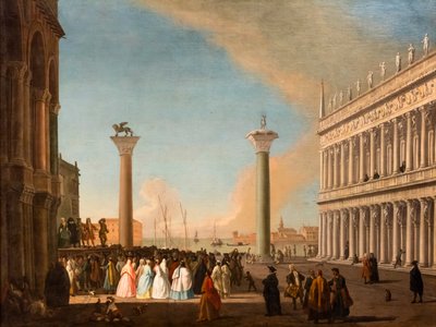 View of the Piazzetta, Venice, circa 1730-35 by Johan Anton Richter