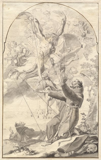 The Stigmatization of Saint Francis by Johan Baptist Enzensberger