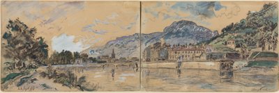 Grenoble by Johan Barthold Jongkind