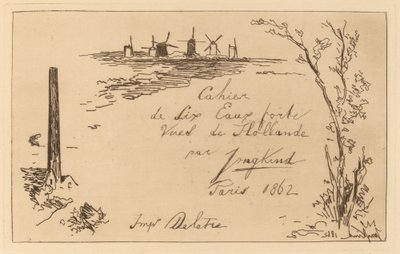 Title Page by Johan Barthold Jongkind