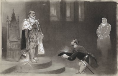 Design for Illustration in De Amsterdammer: The Gift of the Transvaalers for King Edward by Johan Braakensiek