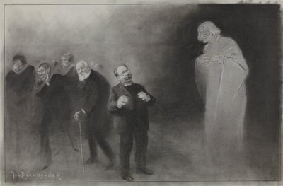 Design for Illustration in De Amsterdammer: The Forgetting of Schimmel in the New Year