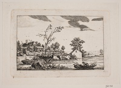 Landscape by a Lake by Johan Bülow