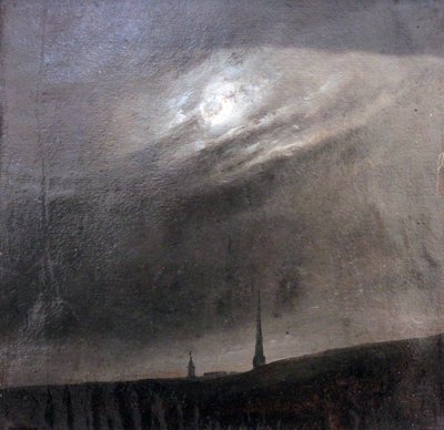 Moon Night over Dresden by Johan Christian Dahl