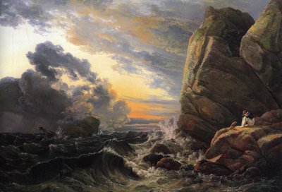 Morning After a Stormy Night by Johan Christian Dahl