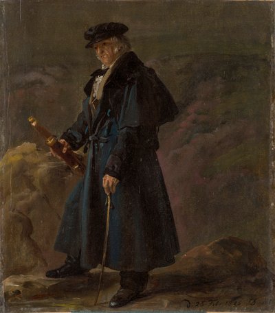 Portrait of Polish General Karol Kniaziewicz by Johan Christian Dahl
