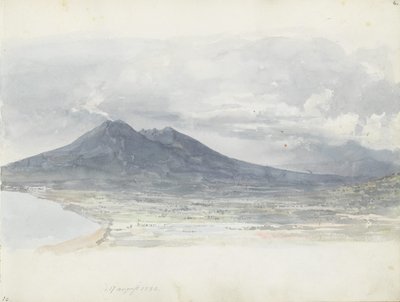 Vesuvius Seen from Quisisana by Johan Christian Dahl