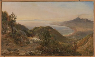 View from Pimonte by Johan Christian Dahl