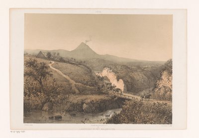 Landscape Near Malang by Johan Conrad Greive