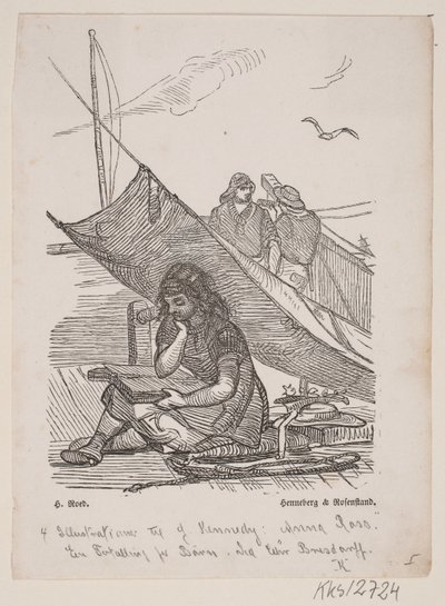 Illustration to Kennedy, Anna Ross by Johan Frederik Rosenstand
