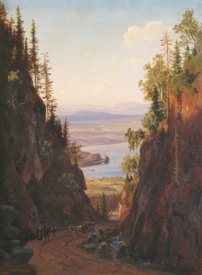 Landscape From Krokkleiva by Johan Fredrik Eckersberg