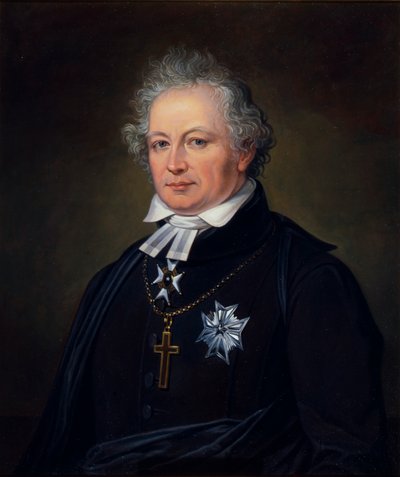 Esaias Tegnér, Swedish poet and bishop by Johan Gustaf Sandberg