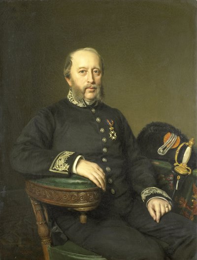 Gerard Johan Verloren van Themaat, Member of the Provincial States of Utrecht by Johan Heinrich Neuman