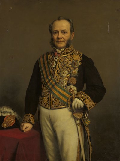 Pieter Mijer (1812-81). Governor-General (1866-71) by Johan Heinrich Neuman