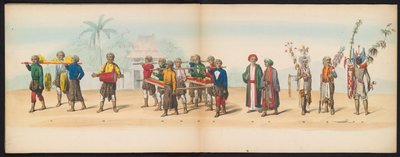 Masquerade of the Delft Students, 1857 (plate 7) by Johan Hendrik Hoffmeister
