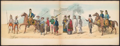 Masquerade of the Delft Students, 1857 (Plate 8) by Johan Hendrik Hoffmeister