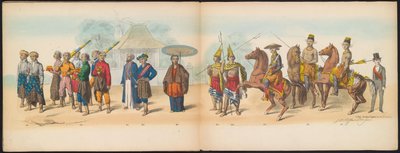 Masquerade of the Delft Students, 1857 (plate 9) by Johan Hendrik Hoffmeister