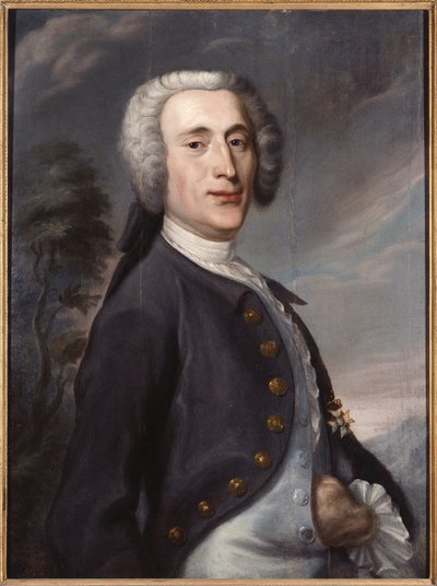 Portrait of Olof von Dalin by Johan Joachim Streng