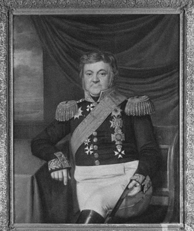 Portrait of Lodewijk Sigismund Vincent van Heiden by Johan Joeke Gabriël van Wicheren