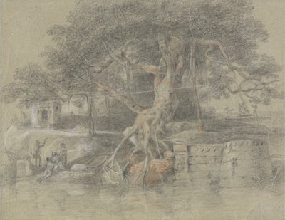 A Dying Hindu Brought to the River Ganges by Johan Joseph Zoffany