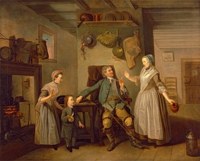 David Garrick and Mary Bradshaw in David Garrick