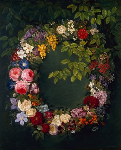 A Garland of Flowers by Johan Laurents Jensen