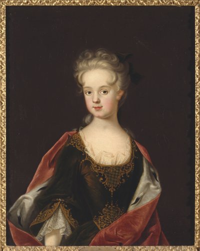 Portrait of Marie Leszczynska, Queen of France by Johan Starbus
