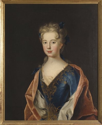 Portrait of Princess Anna Leszczynska (1699-1717) by Johan Starbus