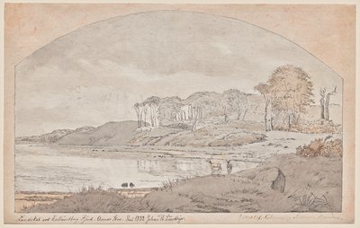 Asnæs Forest, Bay at Kalundborg Fjord by Johan Thomas Lundbye
