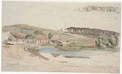 The Village Pond in Brofelde. F.o. a Repeated Study of the Hill