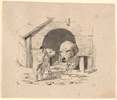 The Puppy. Illustration for Kaalund