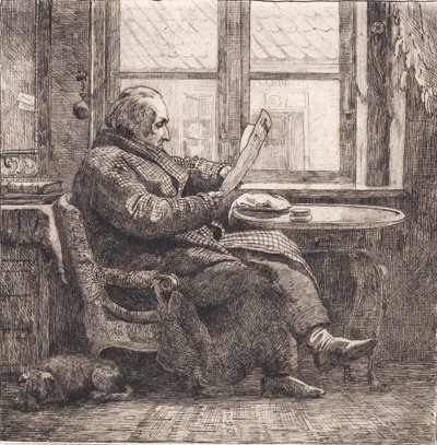 Counselor Emanuel Bonnevie by Johan Thomas Lundbye