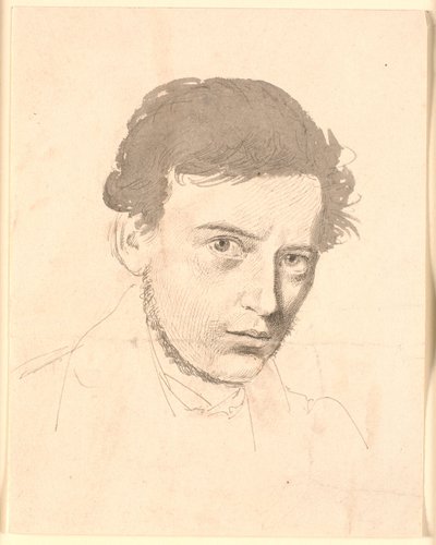 Portrait of a Young Man by Johan Thomas Lundbye