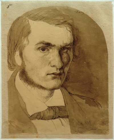 Self-Portrait by Johan Thomas Lundbye