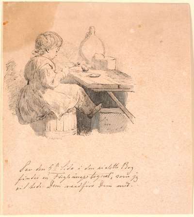 The Sparrow. Illustration for Kaalund