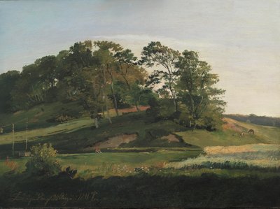 Wooded Hills at Sørupvang by Johan Thomas Lundbye