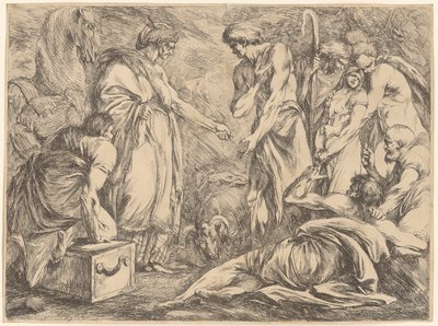 Joseph Is Sold by His Brothers by Johan Tobias Sergel