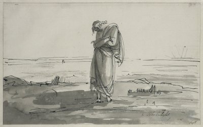 Seeking Solitude. Sheet 1 in the Melancholy Suite by Johan Tobias Sergel