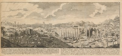 Ruins of Palmyra, Ancient City of Syria by Johann Adam Delsenbach