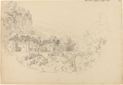 A Shady Arbor in the Valley of Gragnano by Johann Adam Klein