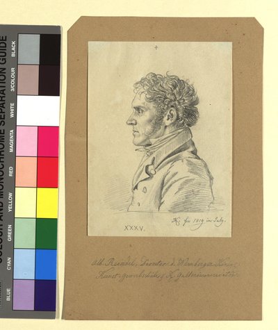 Albert Reindel (1784-1853), Engraver by Johann Adam Klein