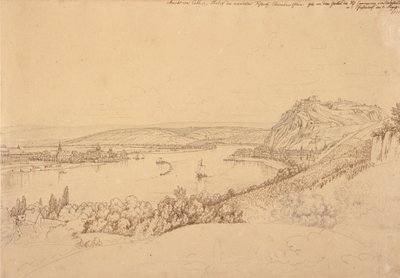 Ehrenbreitstein Fortress by Johann Adam Klein