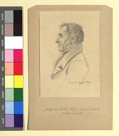Georg von Dillis (1759-1841), Painter, Gallery Director by Johann Adam Klein