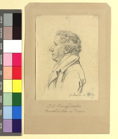 J. J. Burgdorfer, Bookseller in Bern by Johann Adam Klein