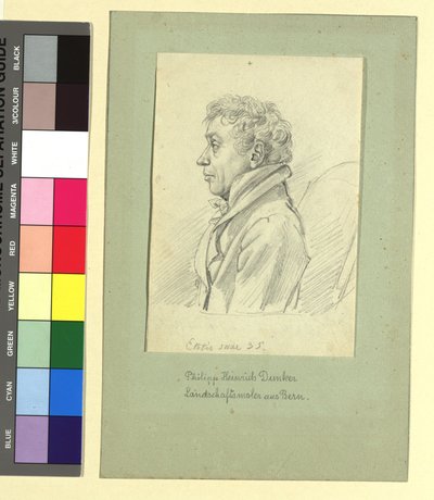 Philipp Heinrich Dunker (1779-1836), painter by Johann Adam Klein