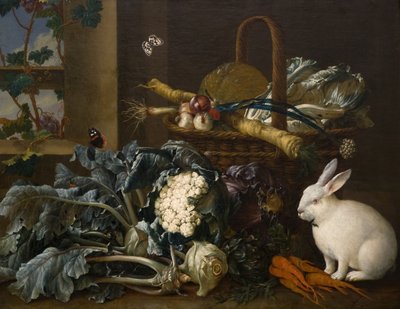 Still Life with Rabbit by Johann Amandus Wink