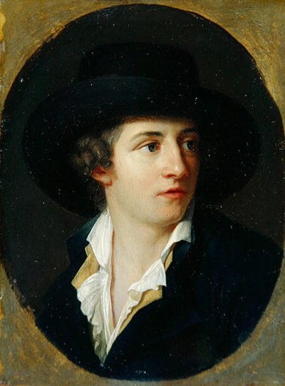Portrait of Johann Christian Ruhl by Johann August the Younger Nahl