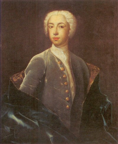 Portrait of Fedor Osterman (1723-1804) by Johann Balthasar Frankart