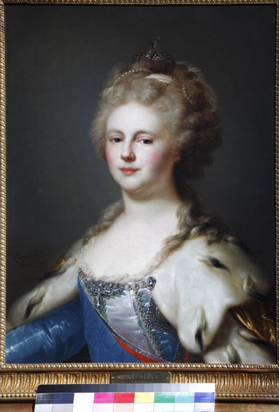 Portrait of Empress Maria Feodorovna (Sophie Dorothea of Wuerttemberg) (1759-1828) by Johann Baptist I Lampi
